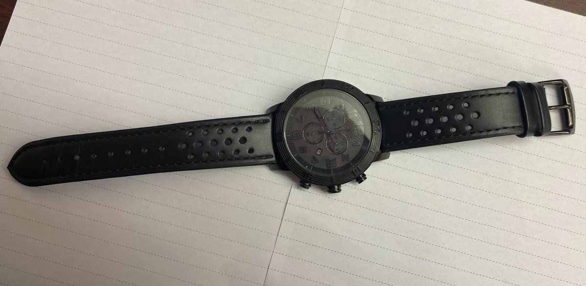 ____sunny35様 ブラック  26.5 Citizen Men's Watch Eco-Drive H504-S085861 Matte Black Chronograph