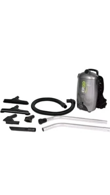 Atrix VACBPAI Ergo PRO HEPA Backpack Vacuum, 8-Quart, Grey