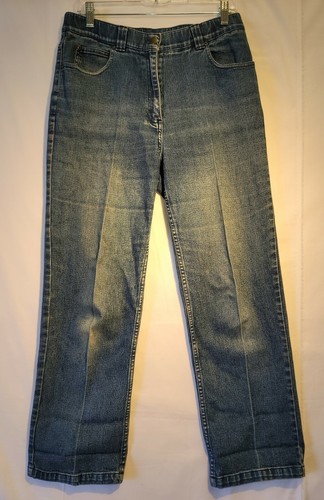 Travel Smith Elastic Waist Jeans Womens 