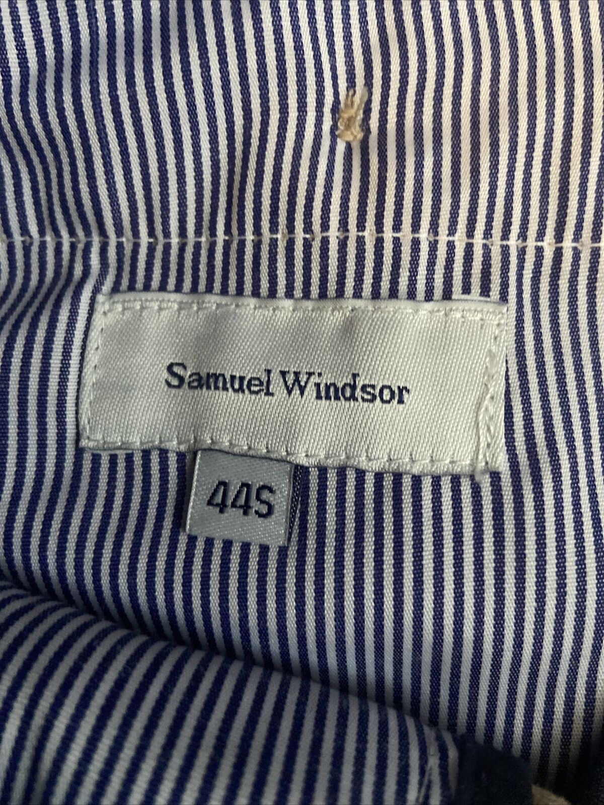 Samuel Windsor Sand Beige Cord Corduroy Trousers Size W44 L29 Brand New ...