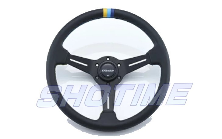 TRUST Greddy 340mm Sport Leather Steering Wheel Fairlady Z31 Z32