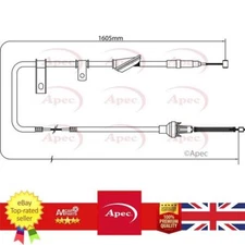 Hand Brake Cable For Land Rover FREELANDER 98-06 SPB000190