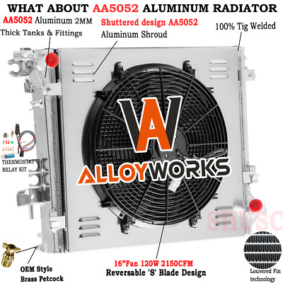 2 Row Radiator Shroud Fan Relay For 2018-2022 Jeep Wrangler 2020-2022 Gladiator