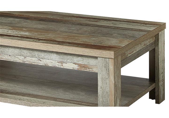 Couchtisch Bonanza Tisch Wohnzimmer in Driftwood 130x65 cm