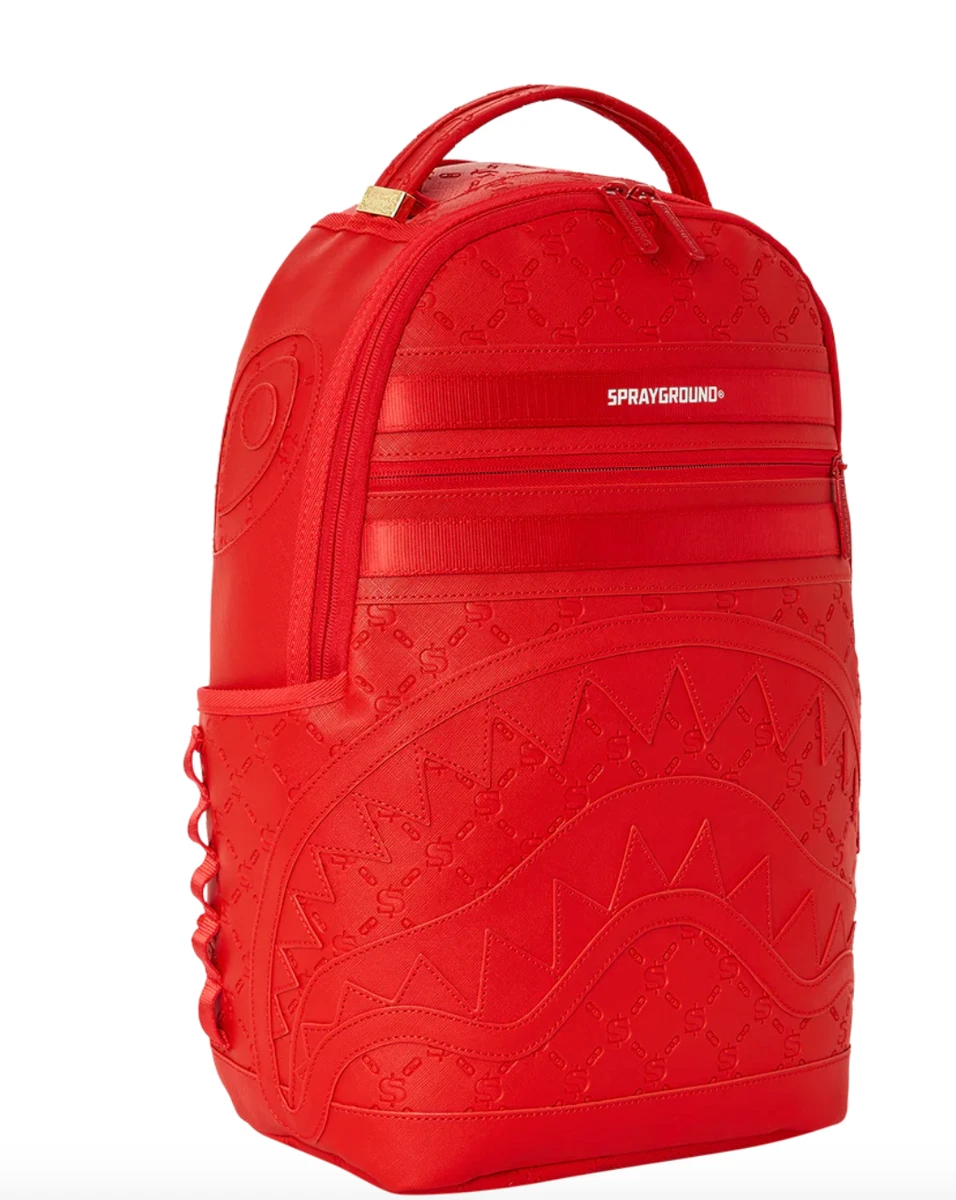 All sales red backpack