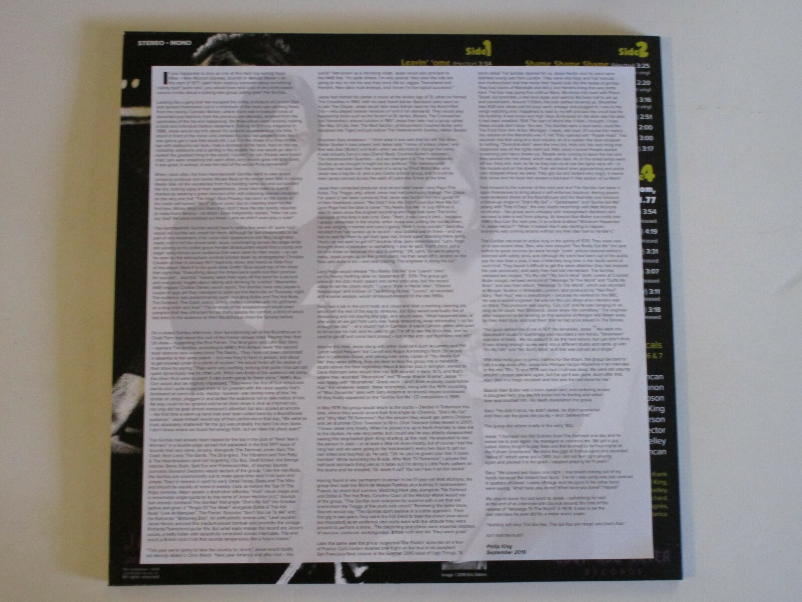 HAMMERSMITH GORILLAS WHY WAIT 'TIL TOMORROW LP (2) VINYL 19741981