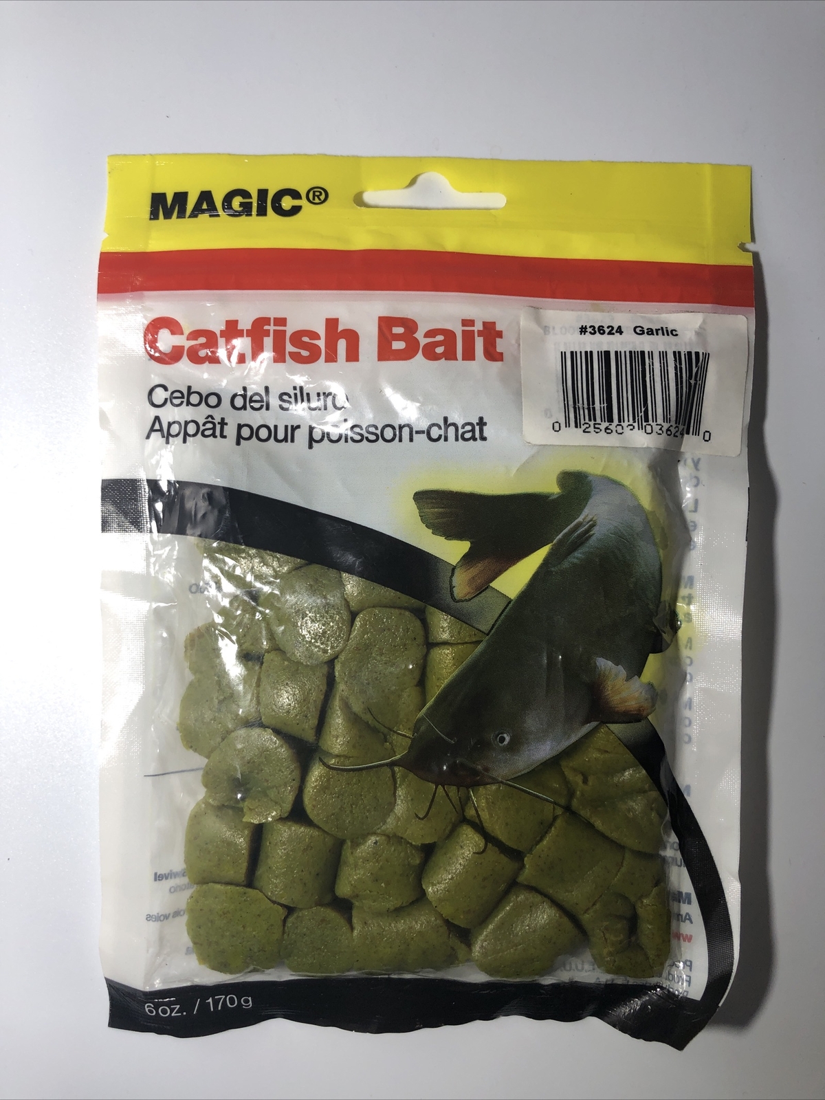 Magic #3624 Catfish Bait Garlic Dough 6oz-BRAND NEW-SHIPS SAME BUSINESS DAY - Image 7