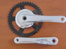 GUARNITURA CORONA + PEDIVELLA MTB BICICLETTA