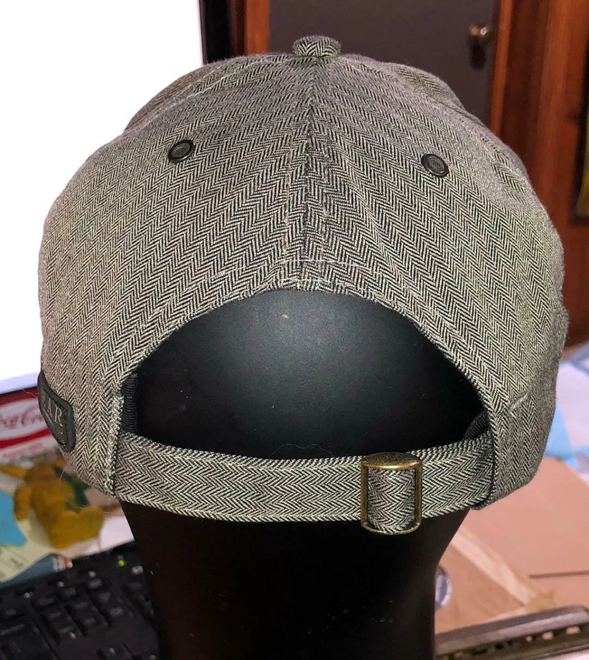 Винтажная бейсболка Michelin Employee Gear for Sports серая с синими нашивками кепка #I - Изображение 3 из 4