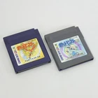 Gameboy Lot of 2 POKEMON GOLD SILVER SET kin gin Pocket Monsters Cart Only gbc