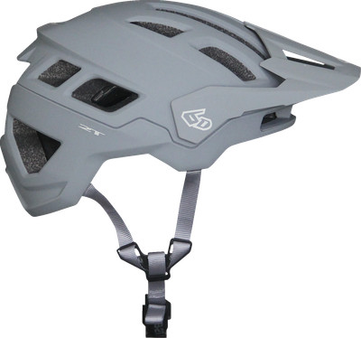 6D HELMETS 23-0084 ATB-2T Helmet - Ascent - Gray Matte - XS/S