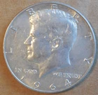 1964 D 90% Silver Kennedy Half Dollar Actual coin pictured [#110D]