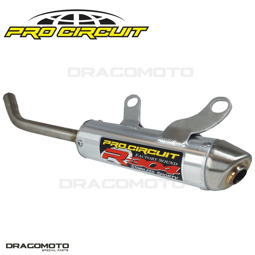 Pot d'échappement Pro Circuit R-304 idéal pour gagner vos courses en TC 125