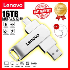 16TB USB3.2 Flash Drive Type-C High Speed Metal Waterproof Portable Pen Drive