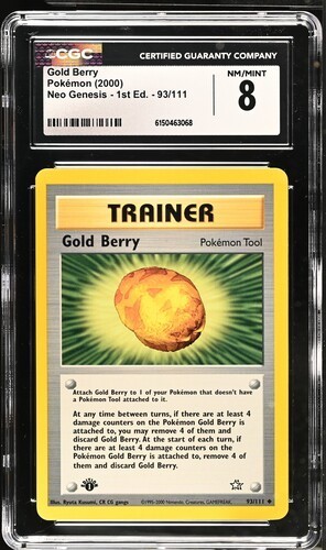 Gold Berry (1st Edition) graded CGC 8 for sale on eBay