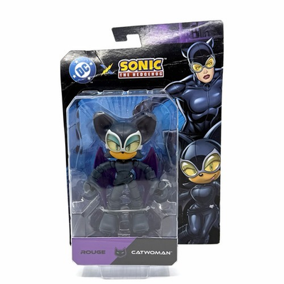 #ad Jakks Pacific Sonic The Hedgehog x DC Rouge The Bat Catwoman 5” Action Figure $49.99