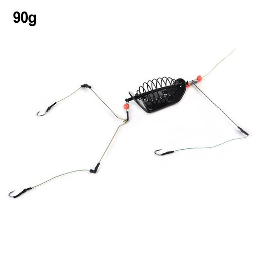 Leurre efficace pour poisson carpe pêche appât cage groupe ligne leurre coulan - Photo 5/24