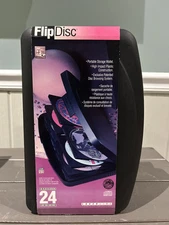 Laserline FDP24 FlipDisc Case Holds 24 CD DVD Discs Video Games