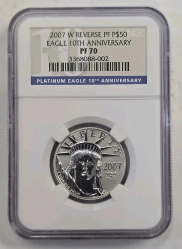 2007-W American Platinum Eagle — photo from another recent sale