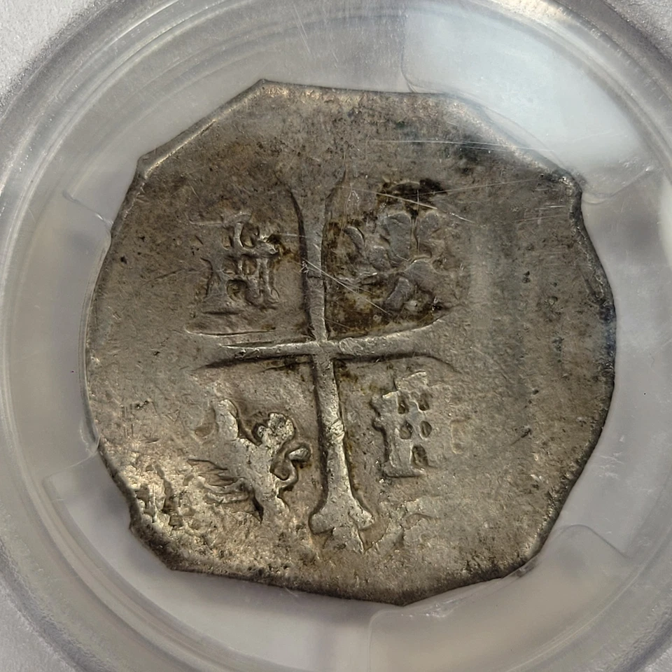 1628-1634 Cob 4 Reales Mo MEXICO PCGS VF20 Certitfied Genuine Nice *K585 - Image 3 of 4