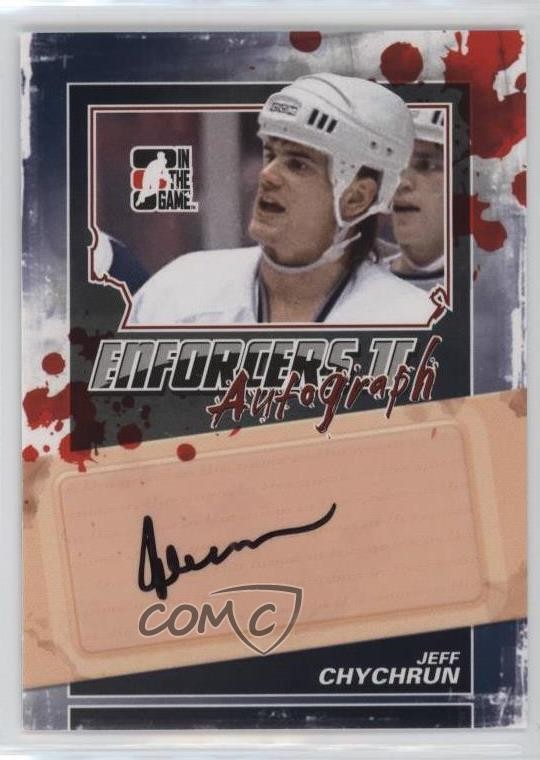 2013-14 ITG Enforcers II Jeff Chychrun #A-JCH Auto 2s2