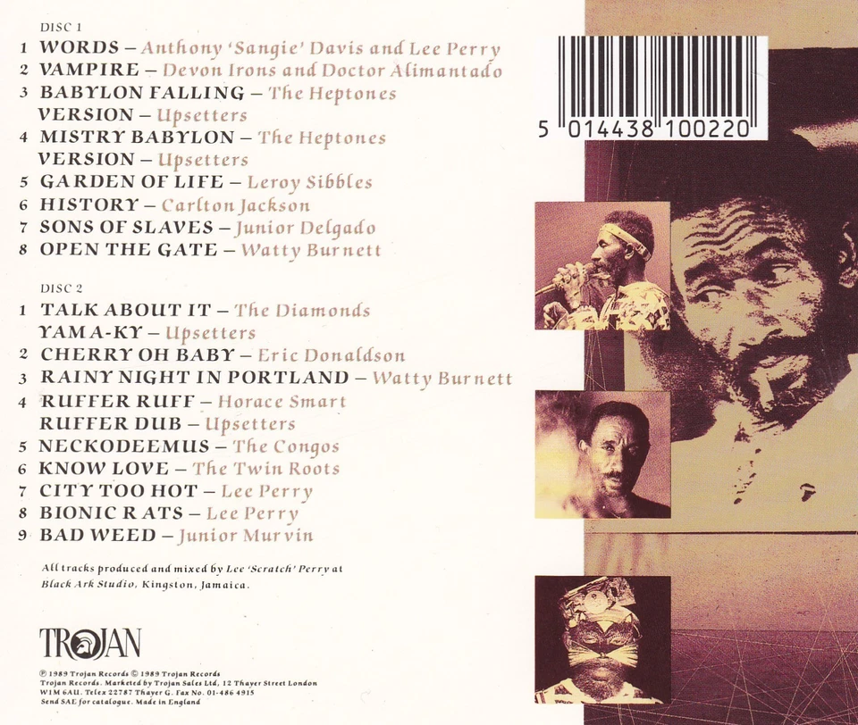 LEE 'SCRATCH' PERRY and FRIENDS - 2 CD - Open The Gate - Bild 2 von 2