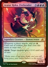 1 x Avatar Roku, Firebender - Foil - Avatar: The Last Airbender Eternal - LP-MTG