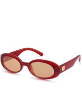Retro Oval Sunglasses for Women Men Trendy Sm...