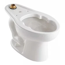 American Standard 3452001.020 Toilet Bowl, 1.1/1.6 Gpf, Flush Valve, Floor