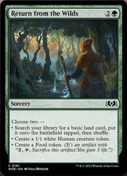 Return from the Wilds [Wilds of Eldraine] Common 181