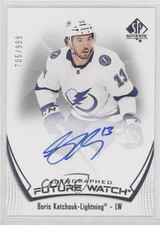 2021-22 SP Authentic Auto Future Watch 705/999 Boris Katchouk #154 Auto 15ok