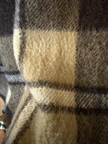 Lg Vintage WOOLRICH  Mackinaw Jacket 46 Plaid  Wool Style 23057 ships USA only image 6