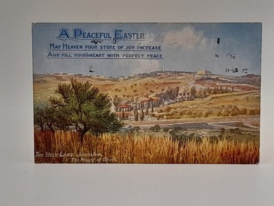 Ein friedliches Ostern - April 1919 - Tuck's - Postkarte