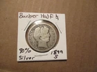 Barber/Liberty Half Dollar, 1899-S, 90% SILVER!! #29