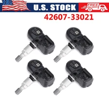 4PCS TPMS OEM 42607-33021 PMV-107J For Toyota Lexus ES350 Tire Pressure Sensor