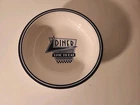 HLC FIESTA DINER 7" SOUP BOWL "TIME TO EAT" Cobalt Blue/White LQQK