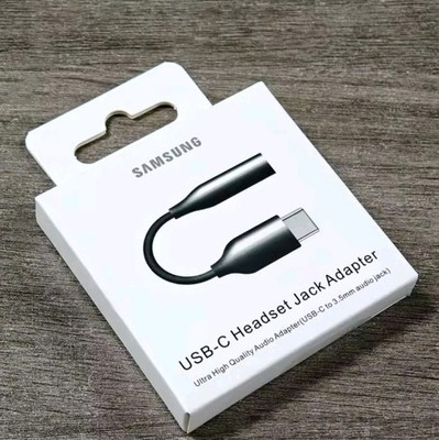 Samsung Original Jack AUX Adapter Kopfhörer 3,5mm Typ-C Kabel Klinke S25 S26