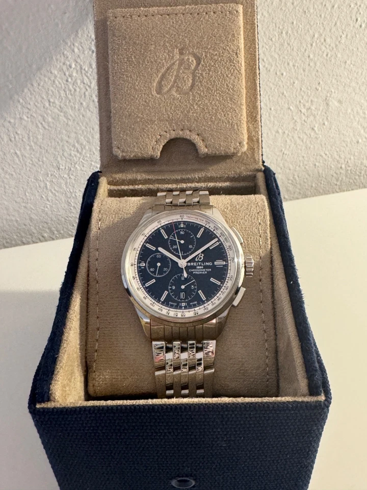 Breitling Premier Chronograph 42, A13315351B1A1 - wenig getragen - Bild 2 von 4