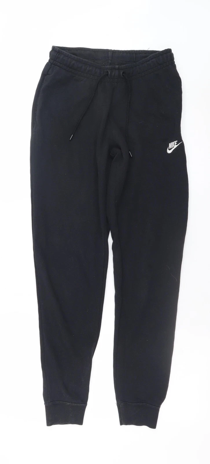 Nike Men's Black XS Jogger Trousers Cotton Fleece Sweatpants