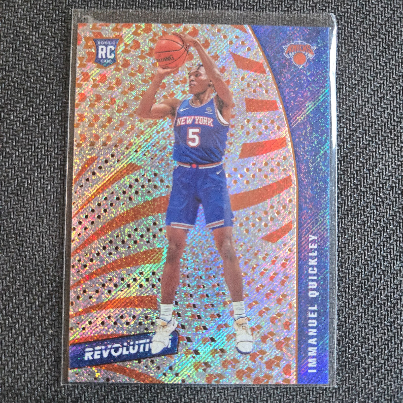 2020-21 Panini Revolution - Rookie Immanuel Quickley #115 (RC)