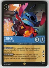 Stitch - Experiment 626 Legendary Reign of Jafar 166/204 Disney Lorcana NM