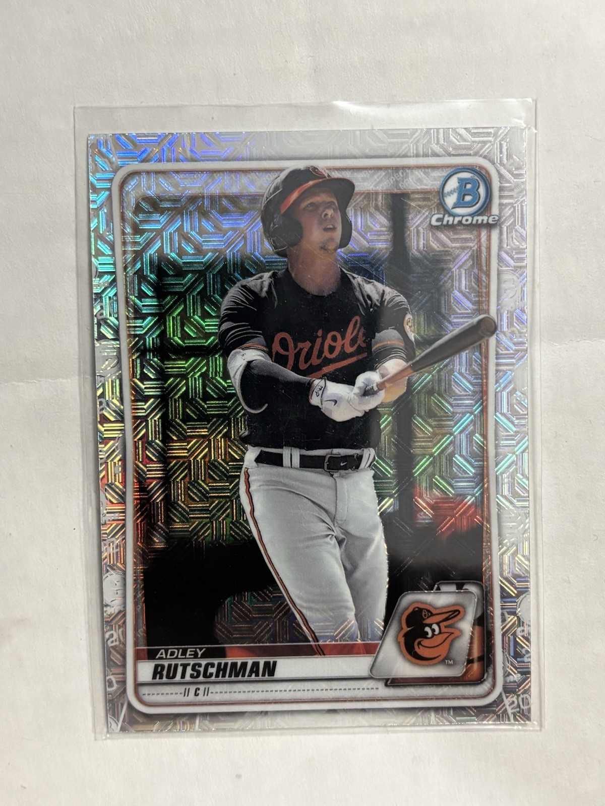 2020 Bowman - Chrome Prospects Adley Rutschman #BCP-50 Mojo Refractor (RC)