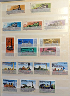 Briefmarken – Themenalbum "Fahrzeuge – Land Wasser Luft"