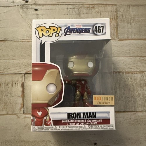 Funko Pop Marvel Avengers Iron Man 467 Box Lunch Exclusive