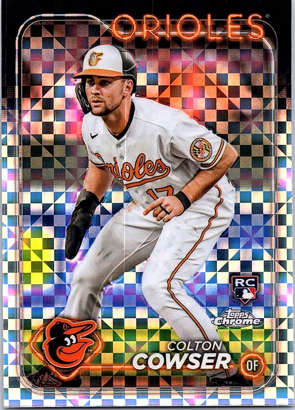 2024 Topps Chrome #278 Colton Cowser X-Fractors