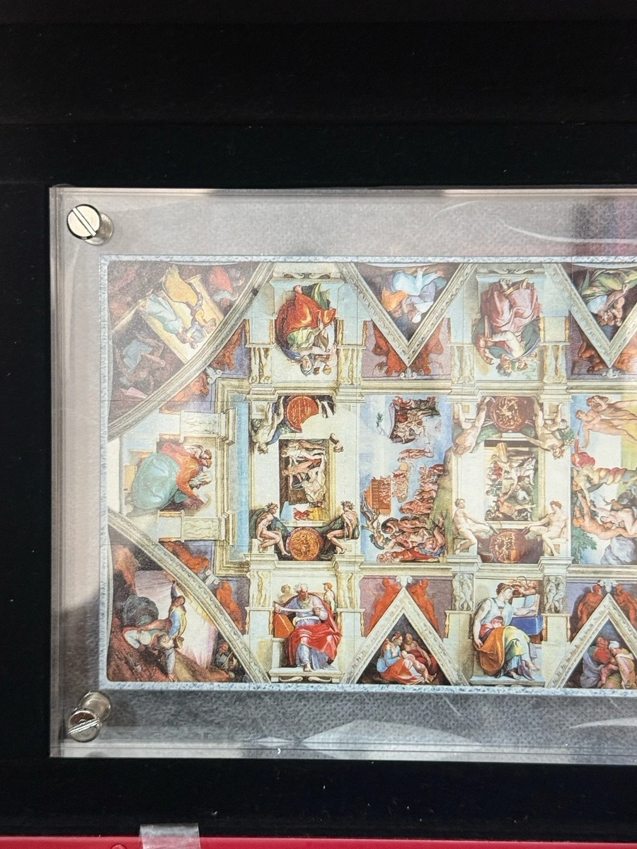 "Giants of Art" 2011 Sixtinische Kapelle 1 Kilo Silbermünze Coin Niue Islands