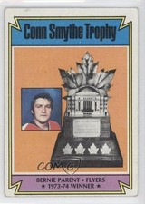 1974-75 Topps Bernie Parent Conn Smythe Trophy #251 HOF 2s9
