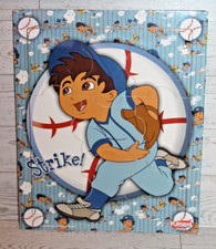 2008 Playskool Diego Baseball Player Wood Frame Tray Puzzle 9-Piece Jigsaw NEW