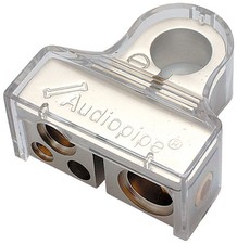Audiopipe Platinum Finish Battery Terminal Negative - Multi-Feed