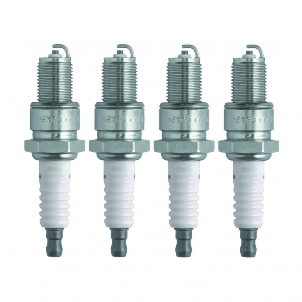 NGK For Plymouth Voyager 1984-1995 Standard Spark Plug Box of 4 BPR4ES SOLID